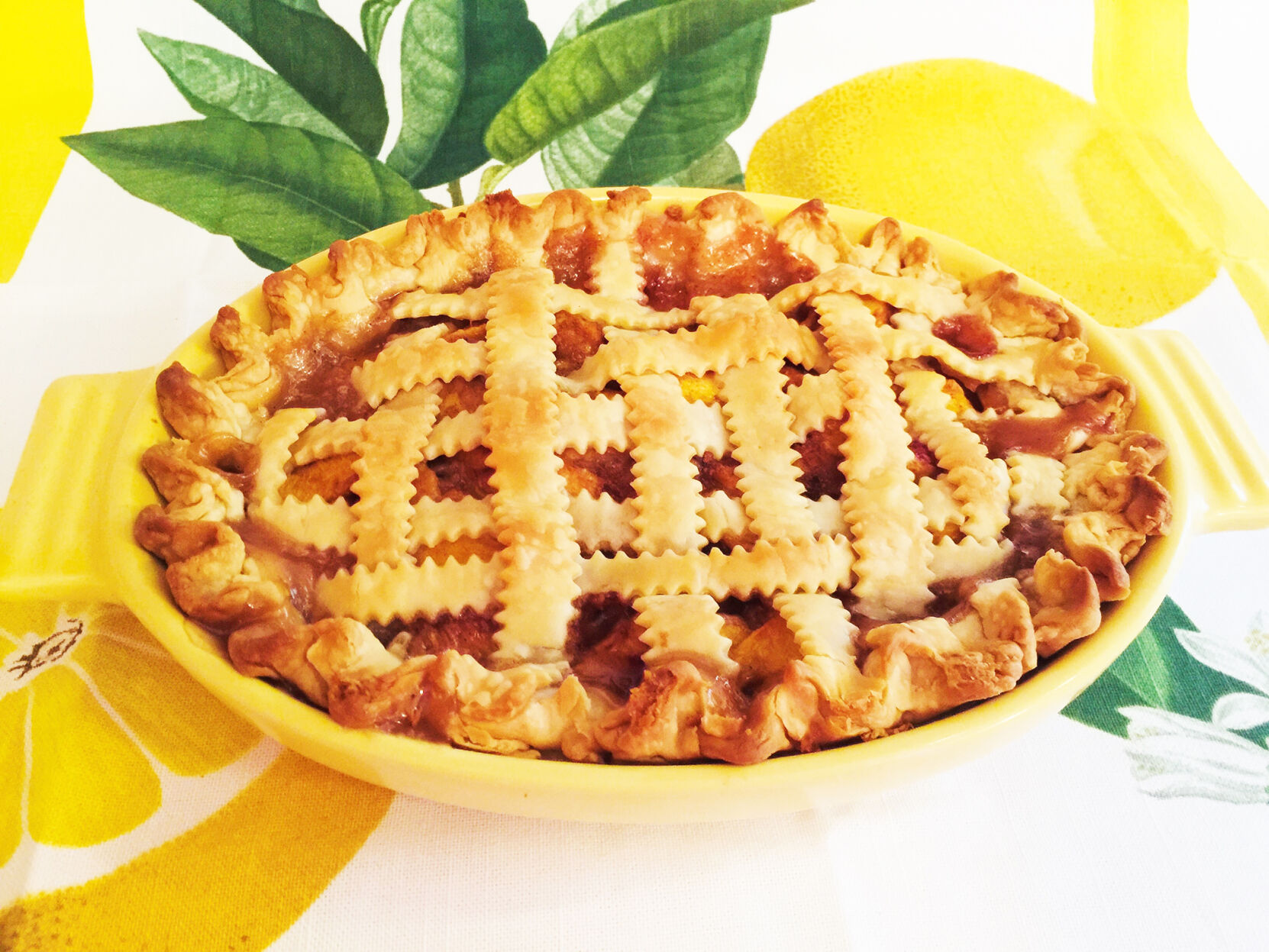 Linda peach pie